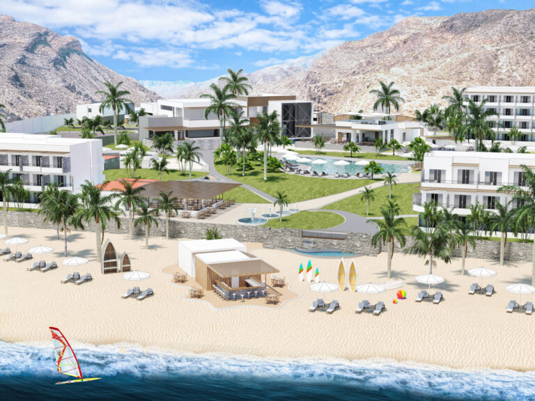 novotel punta sel beach resort render